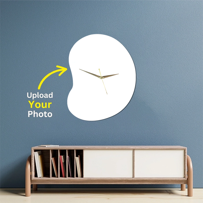 Personalized Wall Clock – Egg Shape
