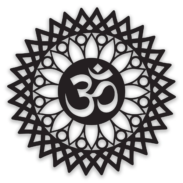 Om Mandala Wall Hanging Decor