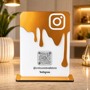 Custom Instagram Scan to Follow Stand