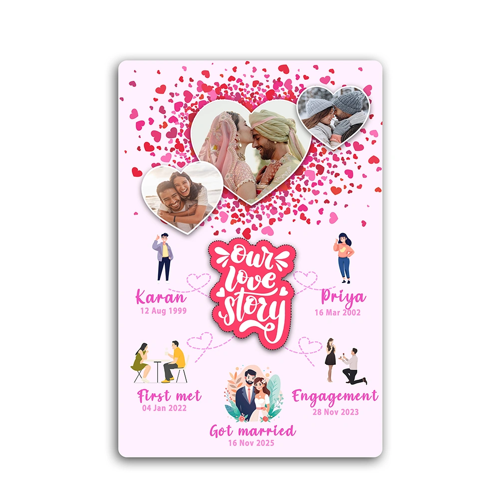 Our Love Story Custom Modern Love