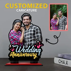 Personalised Caricature for Wedding Anniversary Gift