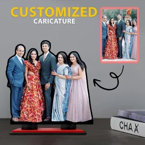 Personalized Family Caricature