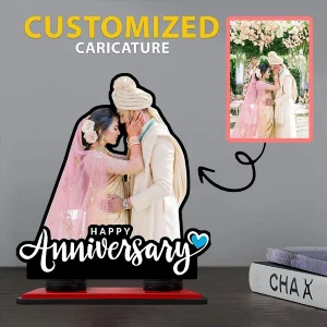 Personalized Wedding Anniversary Caricature Gift