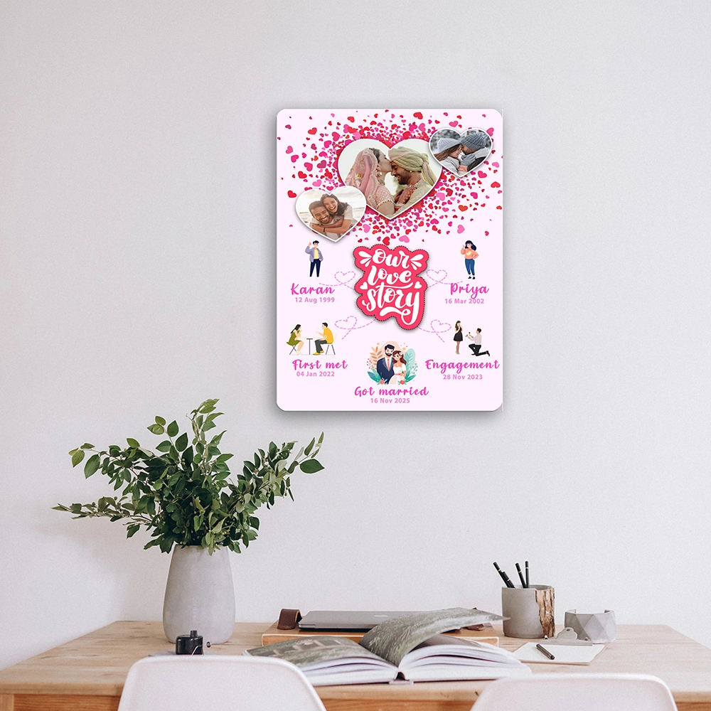 Our Love Story Custom Modern Love - Image 2