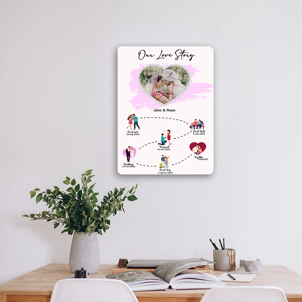Our Love Story Photo Frame - Image 2