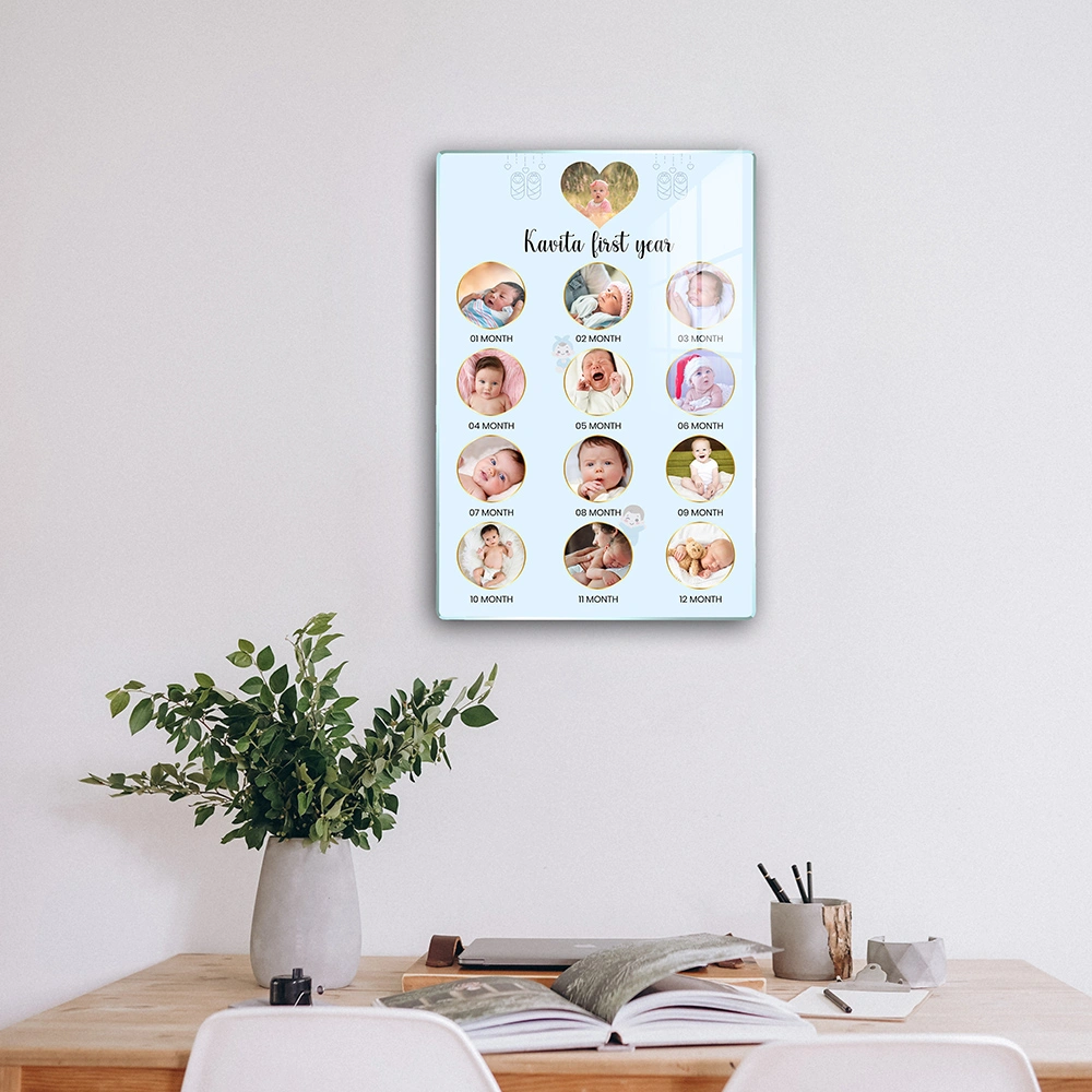 12 Months Baby Birth Photo Frame - Image 3