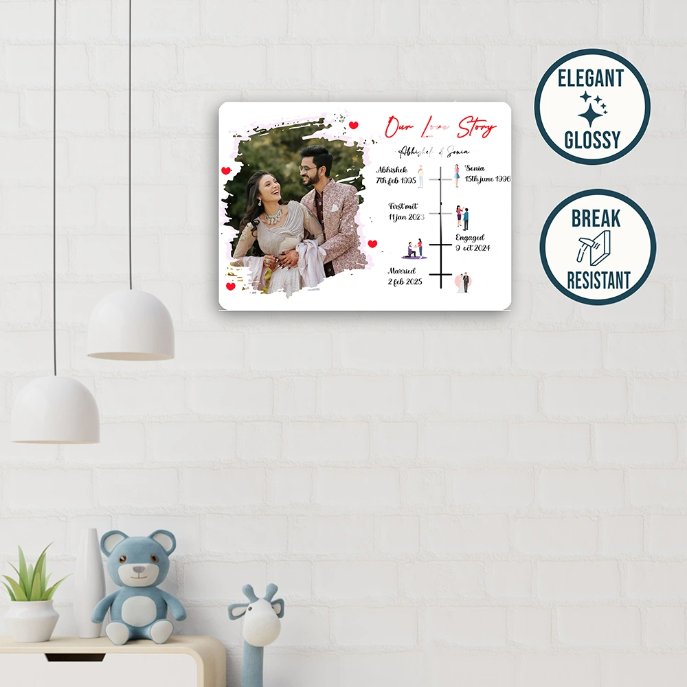 Our Love Story Photo Frame - Image 3