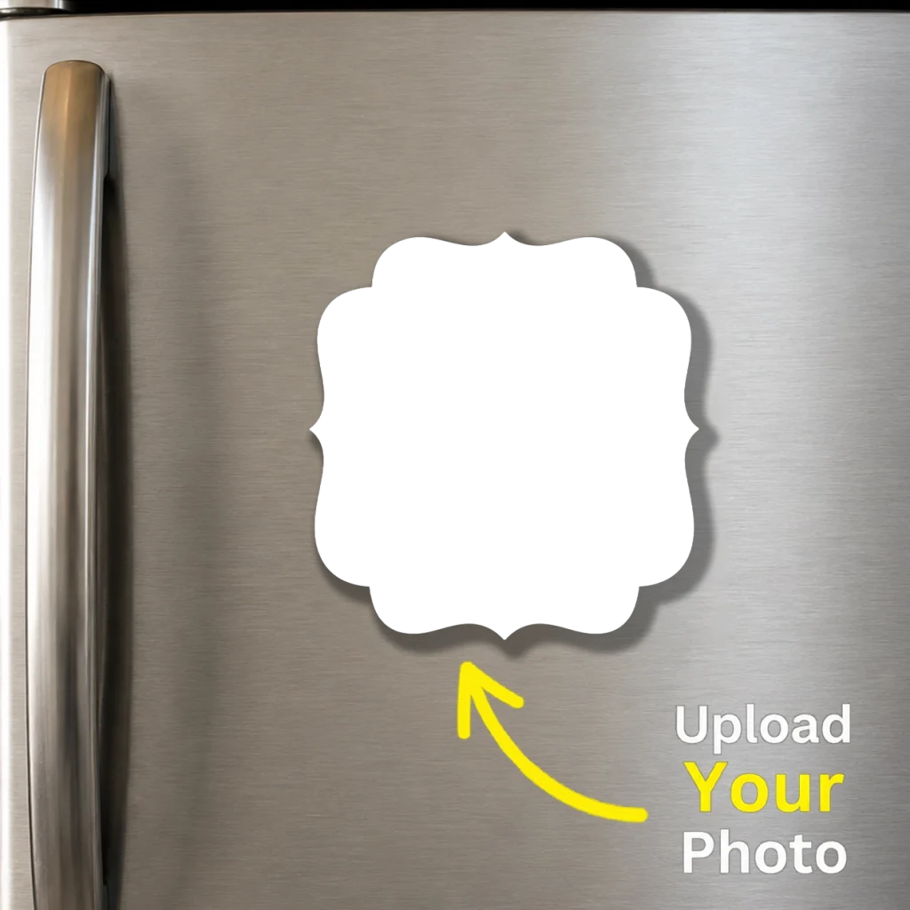 Acrylic Bracket Frame Fridge Magnet