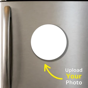 Acrylic Circle Fridge Magnet