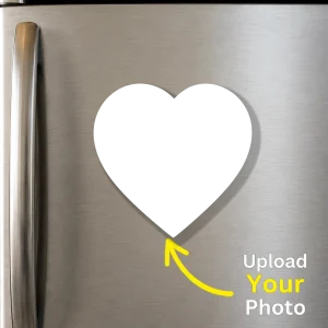 Acrylic Heart Fridge Magnet